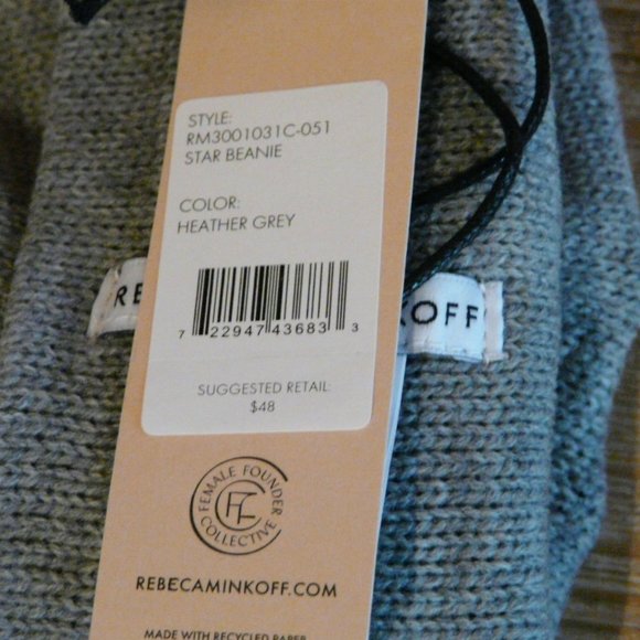 NWT Rebecca Minkoff Touque Hat - Picture 7 of 7